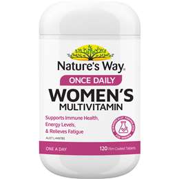 Nature's Way Once Daily Women's Multivitamins 120 Tablets each