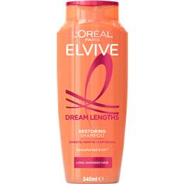 L'Oreal Paris Elvive Dream Lengths Restoring Shampoo 340mL