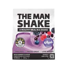 The Man Shake Mixed Berry With Acai Berries 560g