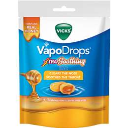 Vicks Vapodrops Xtra Strong Soothing
