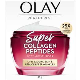 Olay Regenerist Super Collagen Peptides Soft Moisturiser 45g