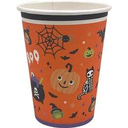 Halloween Disposable Paper Cups Character 8 pack