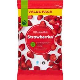 Woolworths Frozen Strawberries