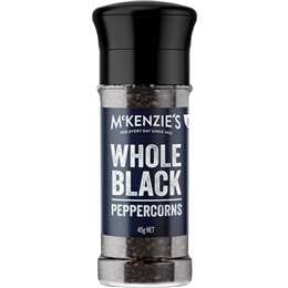 McKenzie's Whole Black Peppercorns