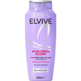 L'oreal Paris Elvive Hyaluron Plump 72h Moisture Filling Shampoo 340mL