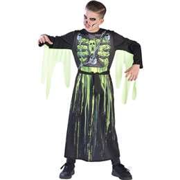 Halloween Slime Reaper Kids Costume Size 6 To 8 Years each