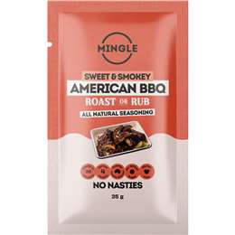 Mingle American BBQ Seasoning Sweet & Smokey 35g