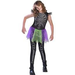 Halloween Skeleton Kids Costume Size 8 To 10 Years each