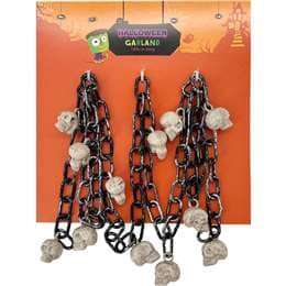 Halloween Skull Garland Decoration 140cm each