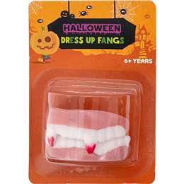 Halloween Dress Up Fangs Vampire each