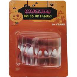 Halloween Dress Up Fangs Monster each