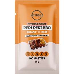 Mingle Peri Peri BBQ Seasoning 25g