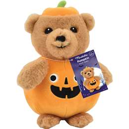 Halloween Pumpkin Plush Teddy each