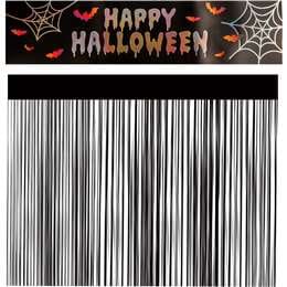 Halloween Door Curtain Tinsel Decoration each