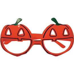 Halloween Novelty Glasses Pumpkin each