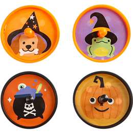 Halloween Trick Or Treat Spinners 4 pack