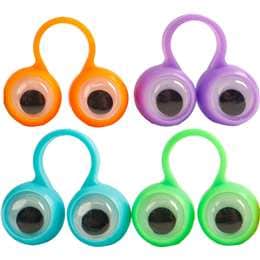 Halloween Trick Or Treat Eyeball Ring 4 pack