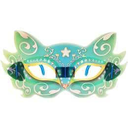 Halloween Glow Cat Costume Mask each
