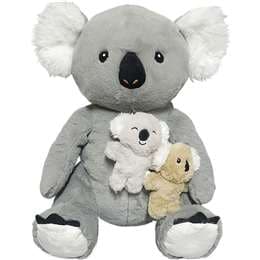 Jumbo Plush Mums & Bubs Koala each