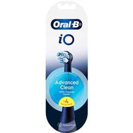Oral-B iO Toothbrush Head Replacement Ultimate Clean 4 pack