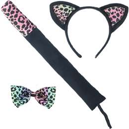 Halloween Cat Costume Dress Up Kit each