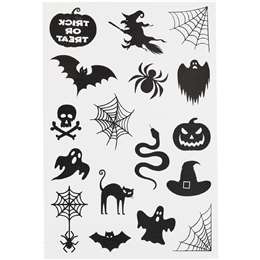 Halloween Character Tattoos Set each