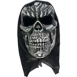 Halloween Adult Skeleton Costume Mask With Hood each