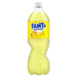 Fanta Lemon Zero Sugar Soft Drink Bottle 1.25L