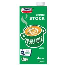 Unox Real Vegetable Liquid Stock 1L