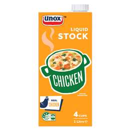 Unox Real Chicken Liquid Stock 1L