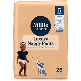 Millie Moon Luxury Nappy Pants Size 5 (13-18kg) 26 pack