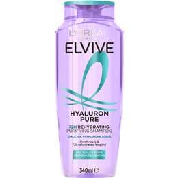 L'Oreal Paris Elvive Hyaluron Pure Shampoo 340mL