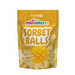 bubbleme minimelts Sorbet Balls Mango 72g