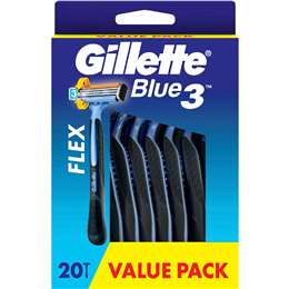 Gillette Blue 3 Flex 20 pack