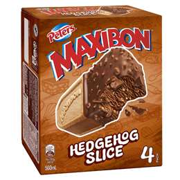 Peters Maxibon Hedgehog Slice 4 pack