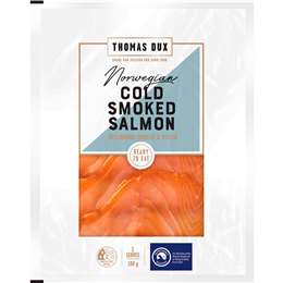 Thomas Dux Norwegian Cold Smoked Salmon Slices