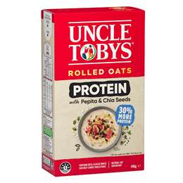 Uncle Tobys Rolled Oats Protein With Pepita & Chia Seeds 490g