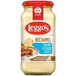 Leggo's Bechamel Lasagne Sauce Made With Real Cream 490g
