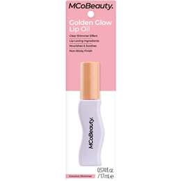 MCoBeauty Golden Glow Lip Oil Coconut Shimmer 17mL