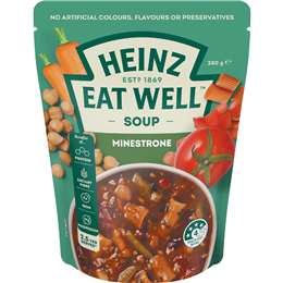 Heinz Eat Well Soup Pouch Minestrone 380g