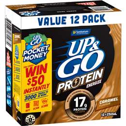 Up&Go Protein Energize Liquid Breakfast Caramel