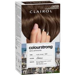 Clairol Colour Strong Hair Dye Light Brown 6.0 each