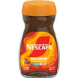 Nescafe Rich Caramel Flavoured Instant Coffee 95g