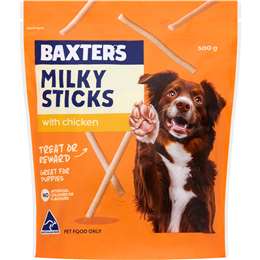 Baxter's Chicken Milky Sticks Dog Treats