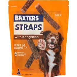 Baxter's Kangaroo Straps Dog Treats