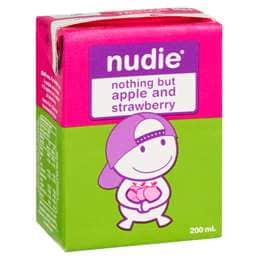 Nudie Nothing But Apple & Strawberry Juice