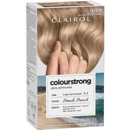 Clairol Colour Strong Hair Dye Light Ash Blond 9.1 each