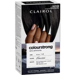 Clairol Colour Strong Hair Dye Strong Black 1.0 each