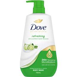 Dove Advanced Care Refreshing Body Wash 700mL