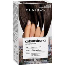 Clairol Colour Strong Hair Dye Dark Brown 4.0 each